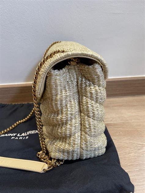 straw bag ysl|ysl straw bag dupe.